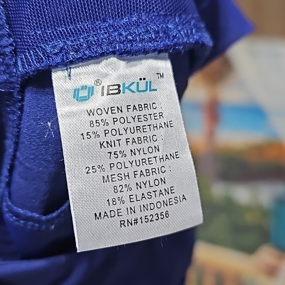 Ibkul Blue Pants Size 6 - Picture 5 of 6